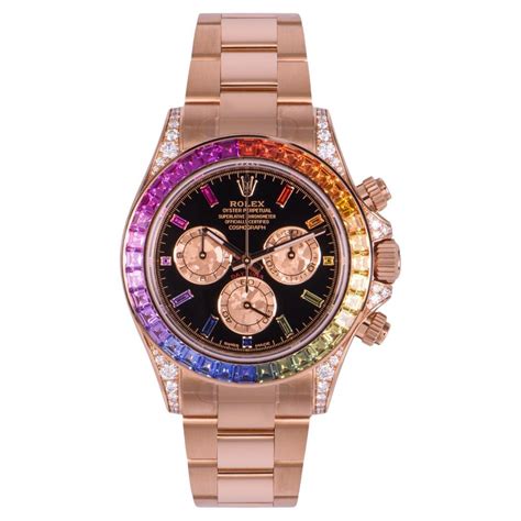 rolex daytona vip chocolate|rolex rainbow daytona for sale.